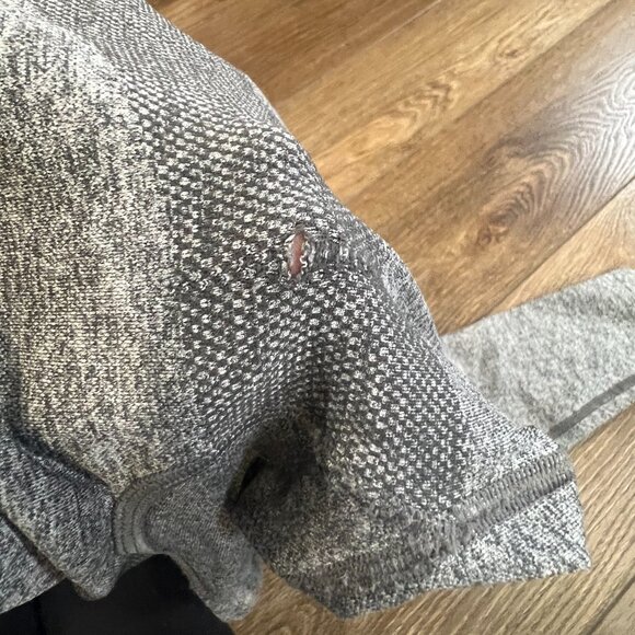 Gymshark Flex Low Rise Women's Leggings Gray/Purple, Size Large Stretch, Contour - Picture 9 of 9